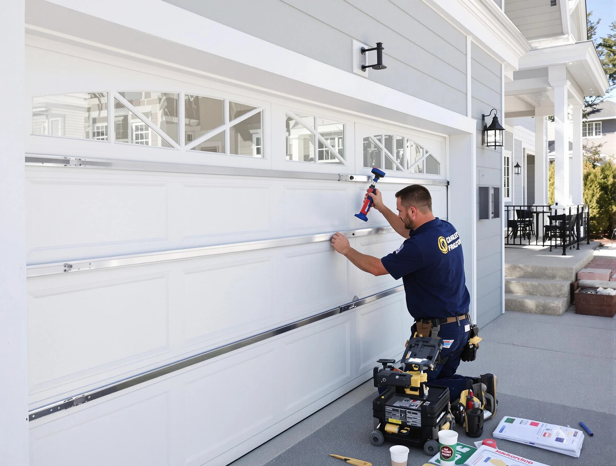 Professional garage door installation by Duluth Garage Door Repair in Duluth