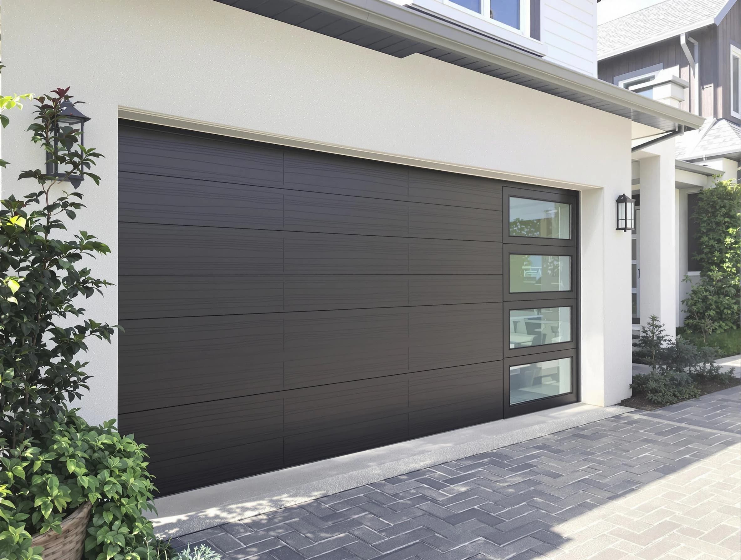 Custom garage door installation by Duluth Garage Door Repair in Duluth