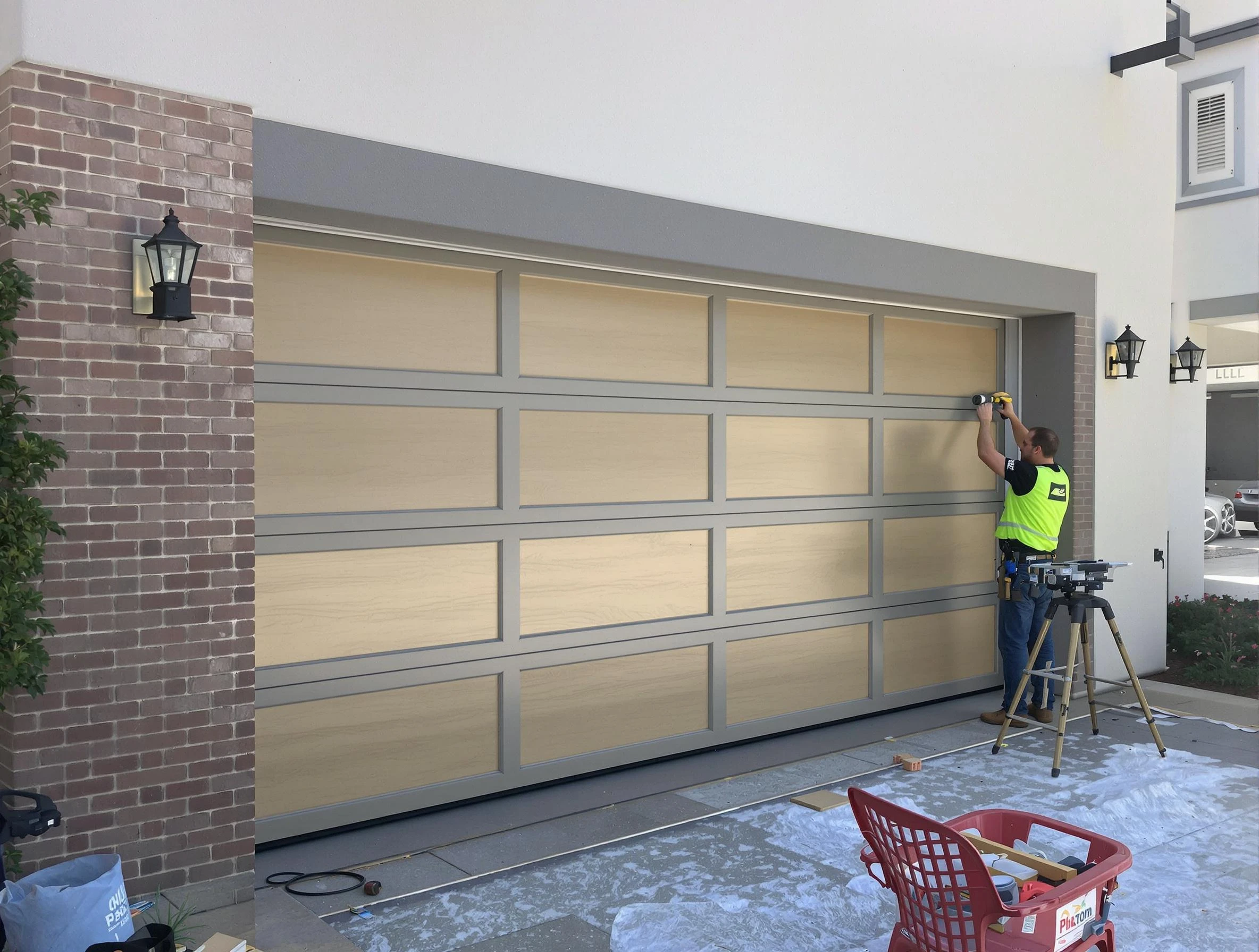 Garage door replacement service by Duluth Garage Door Repair in Duluth