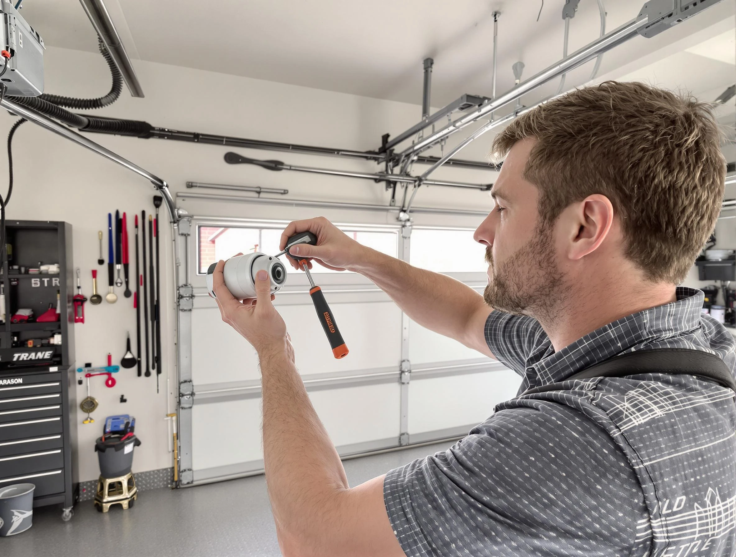 Garage door opener repair service by Duluth Garage Door Repair in Duluth