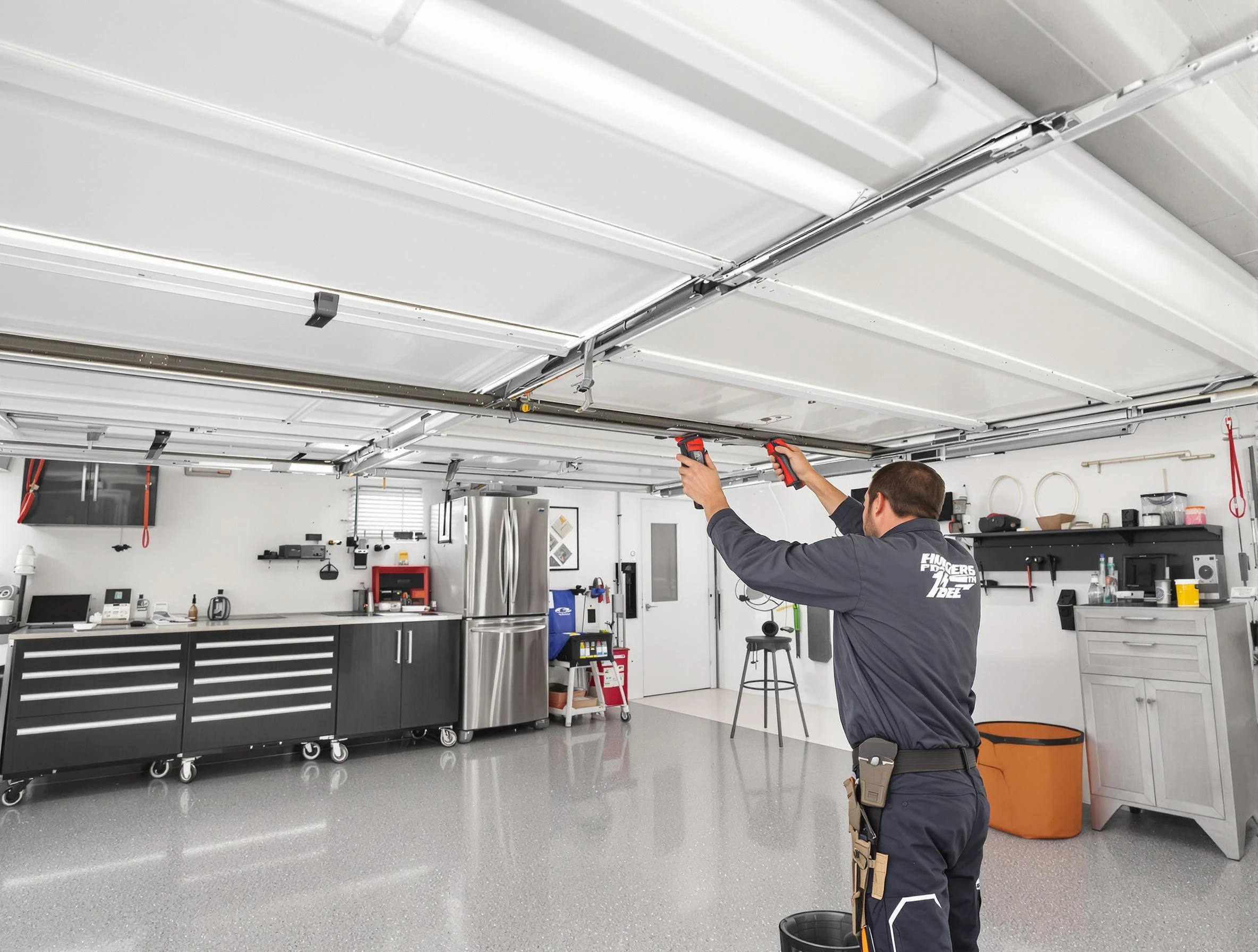Overhead garage door repair service by Duluth Garage Door Repair in Duluth